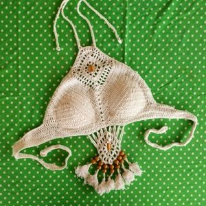 Macrame Super Sexy 70s Vibes Groovy Top Size S/M